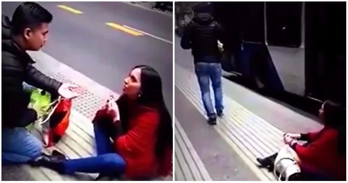 Proposal gone wrong! See what happened to lady after she asked her boyfriend to marry her (photos, video)