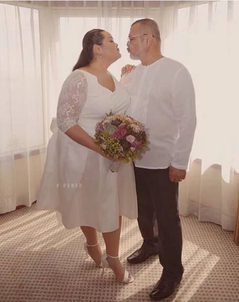 LOOK! Cai Cortez weds Afam bf in Manila LOOK! Cai Cortez weds Afam bf in Manila