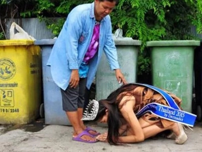 Beauty queen returns home to thank the mom who raised her – Touching