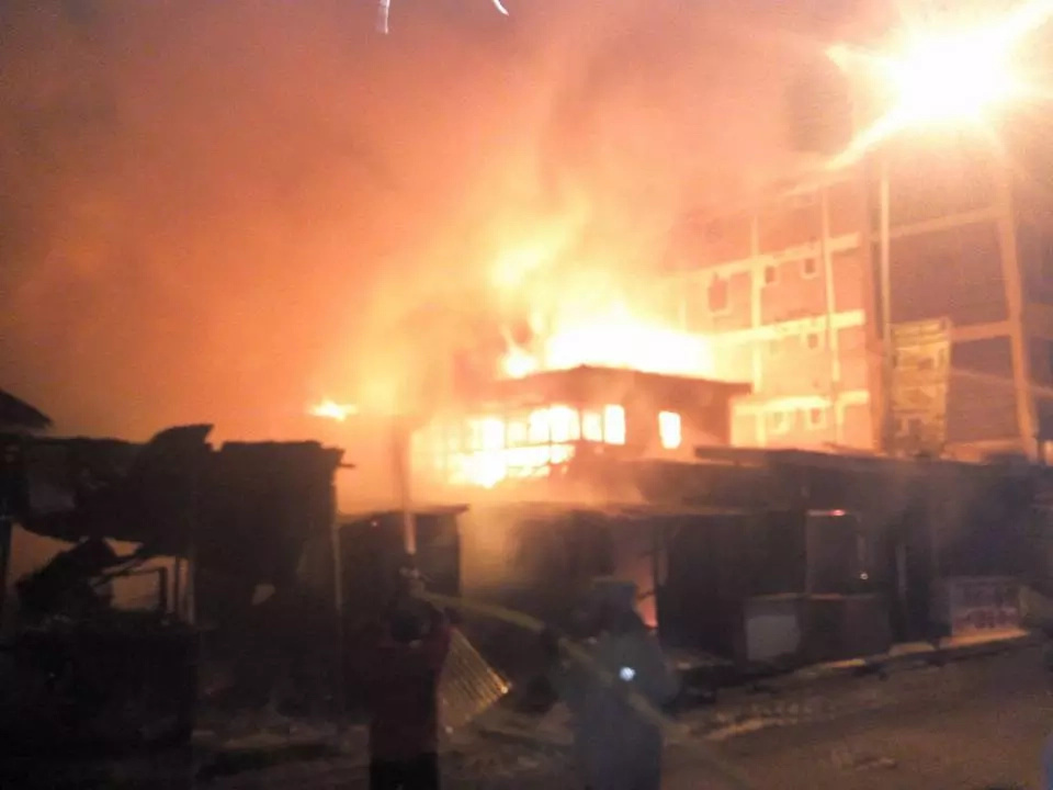 Huge fire destroys property in Kahawa Wendani estate