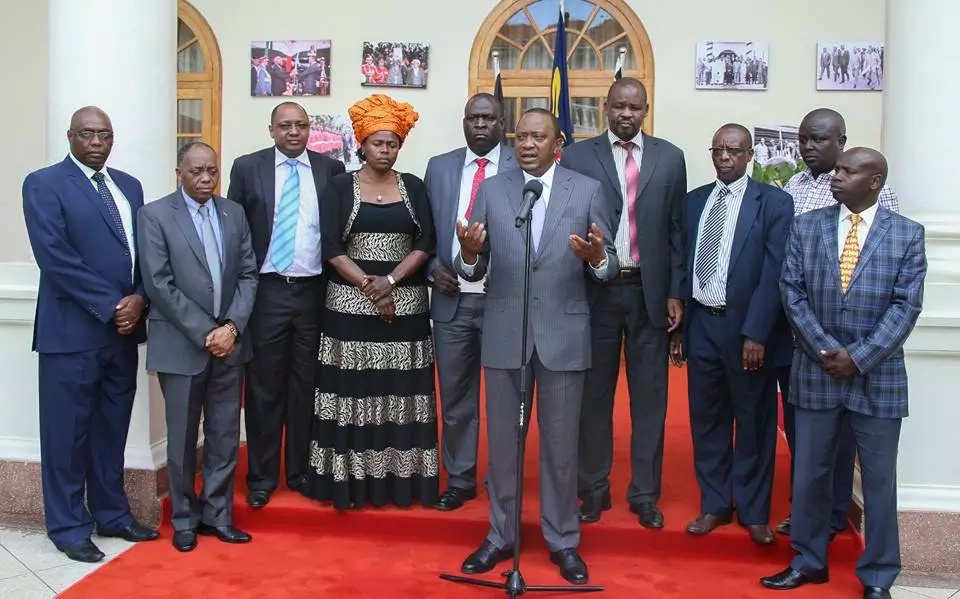 See Uhuru Making Deal With KUPPET At State House