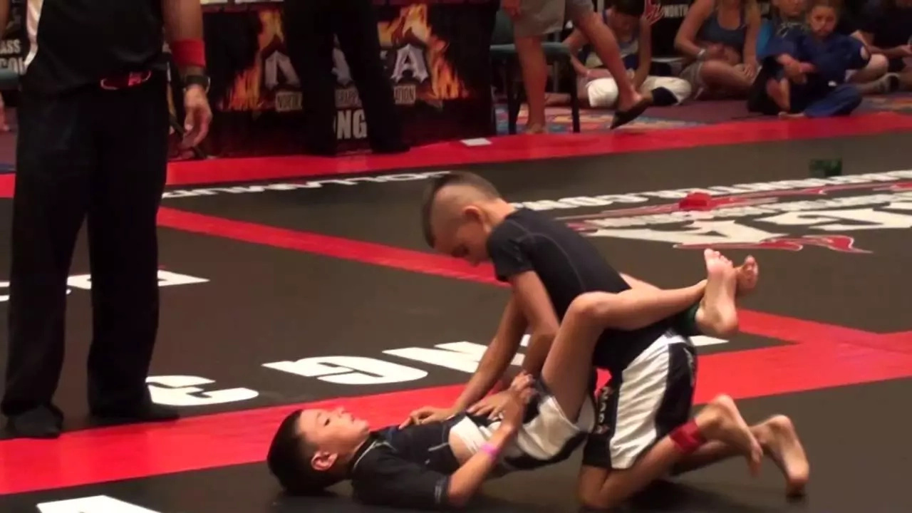 Kid’s as young as eight step into the ring and try to knock each other out Kid’s as young as eight step into the ring and try to knock each other out