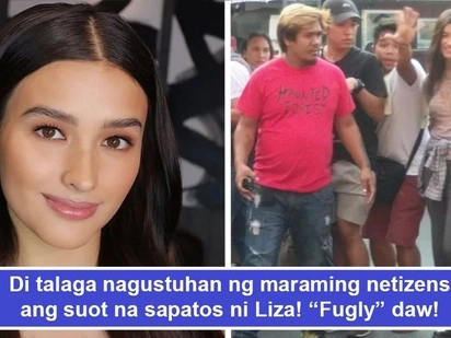 Na-bash dahil sa sapatos! Liza Soberano gets bashed for wearing 'fugly' shoes during Darna shoot