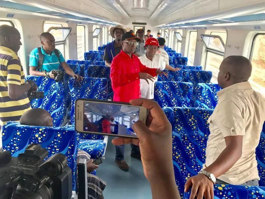 Rongai matatu that looks classier than the economy class of the newly acquired passenger train (photos)