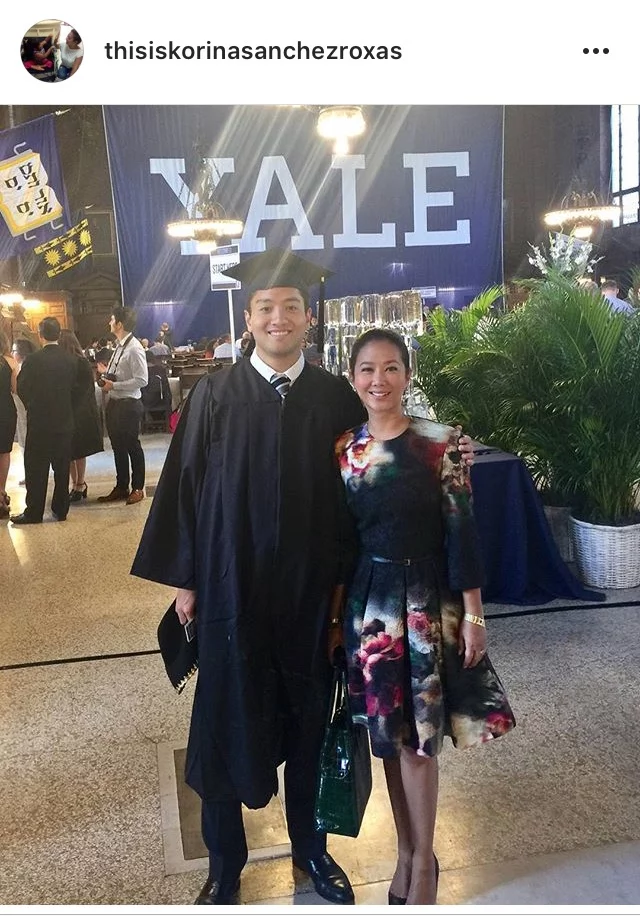 Korina Sanchez Attends Stepson Paolo’s Graduation at Yale Korina Sanchez Attends Stepson Paolo’s Graduation at Yale
