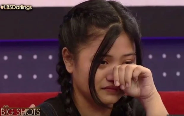 Kathniel unintentionally makes girl cry in Little Big Shots Kathniel unintentionally makes girl cry in Little Big Shots