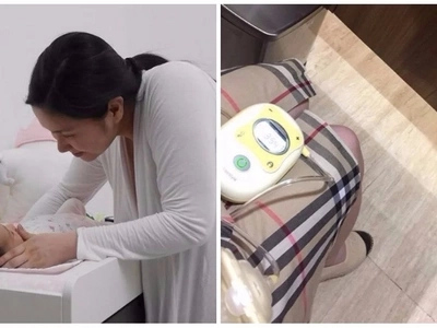 Mariel Padilla shares how careful she was while pumping milk in a public restroom.