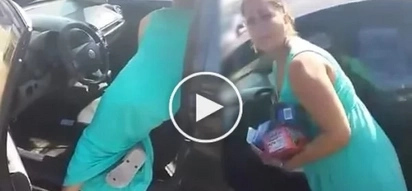 A man caught this woman stealing out of his car. Her reaction was unimaginable!