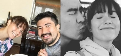Jessy Mendiola and Luis Manzano display their affections for each other in Japan