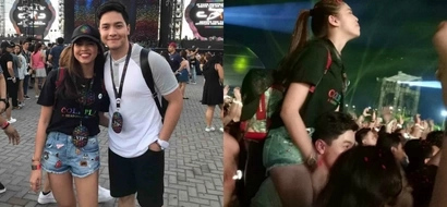 Fans gush over Maine Mendoza and Alden Richards' sweet photo taken during the Coldplay concert in PH