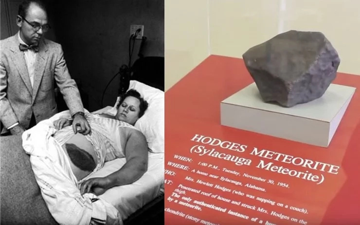 “I feel like the meteorite is mine, I think God intended it for me.” says the woman who was hit by a meteorite “I feel like the meteorite is mine, I think God intended it for me.” says the woman who was hit by a meteorite
