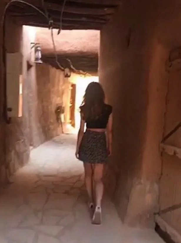 Outcry and fury as Saudi Arabia cops arrest woman dressed in a miniskirt and crop top Outcry and fury as Saudi Arabia cops arrest woman dressed in a miniskirt and crop top
