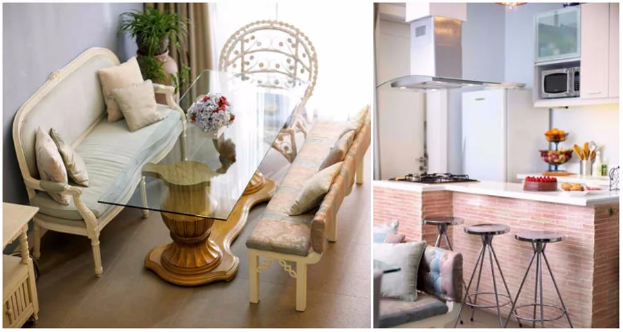 Bianca King opted for a shabby-chic townhouse instead of a condo, shows sentimental side by using refurbished pieces and family heirloom Bianca King opted for a shabby-chic townhouse instead of a condo, shows sentimental side by using refurbished pieces and family heirloom
