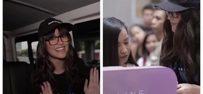 Liza Soberano pranks female customers by disguising as makeup seller in SM North EDSA