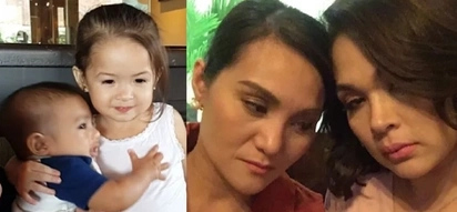 Baby hugs! Original Mara and Clara bring their babies together
