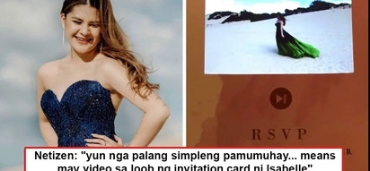 Kitang-kita sa video ang hanep na kabonggahan! Isabelle Duterte's LED debut invitations may be the most expensive invite anybody can receive