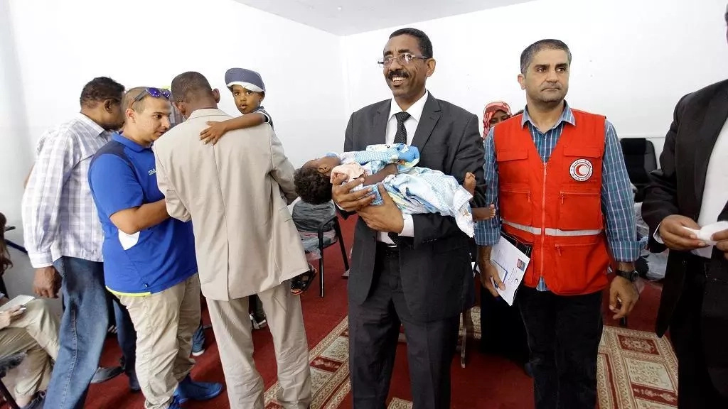 Poor kids! 4 babies whose parents died while fighting for IS militants handed over to Sudan Poor kids! 4 babies whose parents died while fighting for IS militants handed over to Sudan