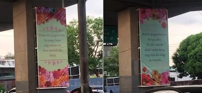 Netizens swoon over sweet billboard ads for a certain 'Betty'