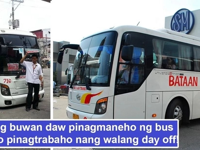 Kinawawa ng amo! Bus driver tragically dies from overwork as he allegedly worked for 1 month without any day off