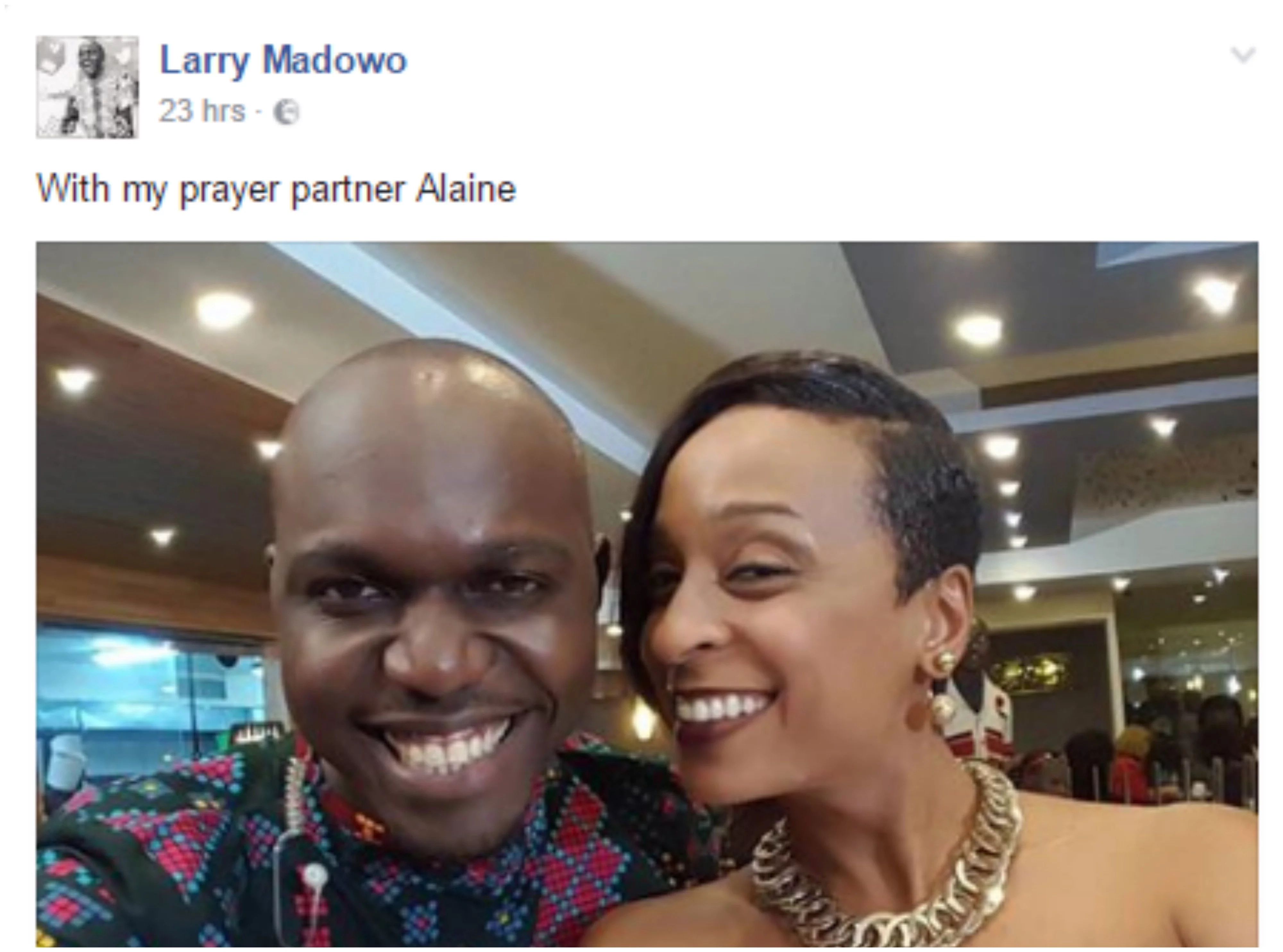 Who Is Alaine Married To Larry Madowo Or Willy Paul Larry Madowo