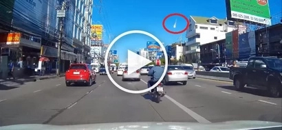 VIDEO: Incredible shooting star during day shocks residents in Thailand