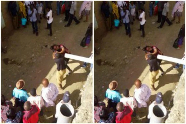 Two Women Fight Over A Man In Mwiki Estate Tukocoke