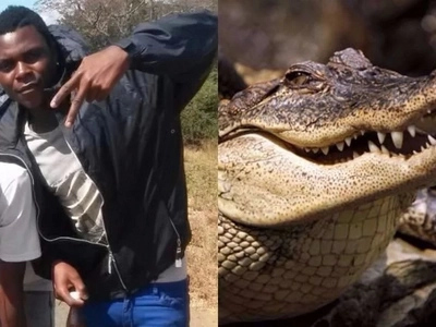 Jamaa na marafiki waomboleza kwa MACHUNGU baada ya mchezaji kadanda kumezwa na mamba (picha)