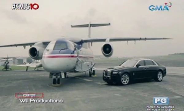 Private jet and a car #2 Private jet and a car #2