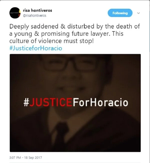 JusticeForHoracio JusticeForHoracio