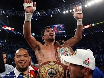 Pacquiao's match in 2016 lands him a spot in Forbes boxing MVPs