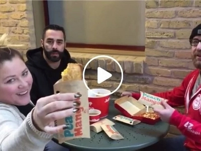 3 Canadian radio hosts try Jollibee's chickenjoy, spaghetti, peach mango pie and they love it
