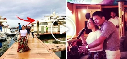 Manny Pacquiao & his wife Jinkee spent their Easter Sunday on their luxury yacht! Their new photos & video will surely melt your heart!
