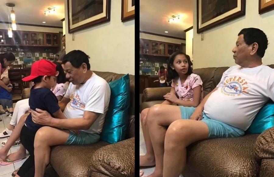 President Duterte celebrates 73rd birthday by spending quality time with his grandkids President Duterte celebrates 73rd birthday by spending quality time with his grandkids