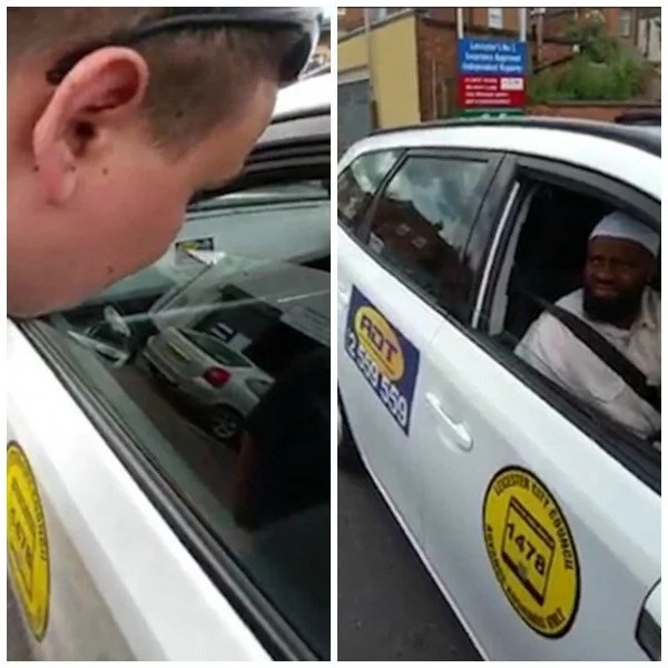 Muslim taxi driver, 43, refuses to give a lift to blind man because his DOG is against Islam (photos, video)