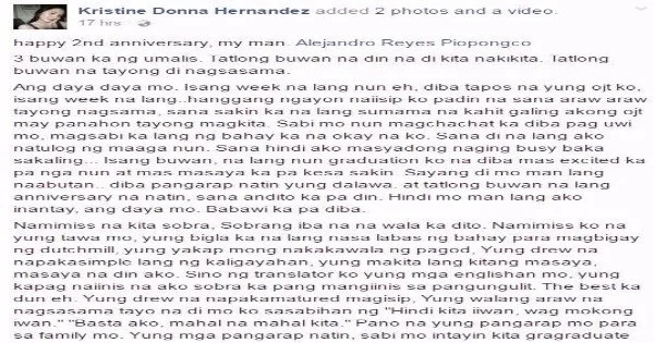 A heartbreaking letter that was written by a girlfriend for her boyfriend who passed away will rring tears to your eyes! A heartbreaking letter that was written by a girlfriend for her boyfriend who passed away will rring tears to your eyes!