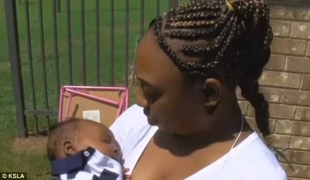 Elijah with his mother. Photo: KSLA Elijah with his mother. Photo: KSLA