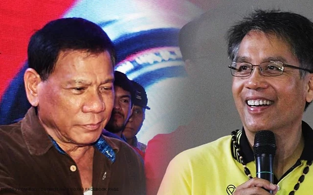 Roxas applauds political rival Duterte Roxas applauds political rival Duterte