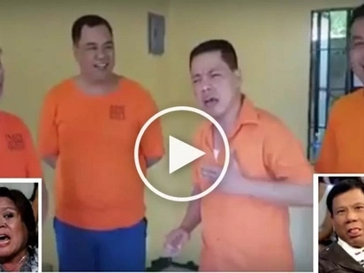 Nang-asar pa! Defiant convicts dedicate hilarious song to embattled De Lima