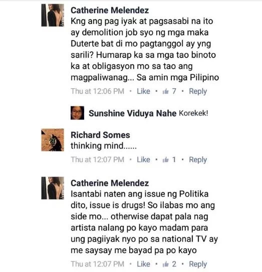 Aiko Melendez slams De Lima for self-pitying Aiko Melendez slams De Lima for self-pitying