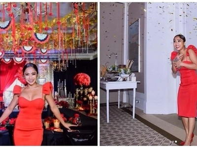 La Roche Vita! Take a peek at Rochelle Pangilinan's Spanish Flamenco-themed bridal shower with her showbiz friends