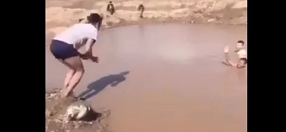 Hilarious Viral Video! Make Sure The Water Is Deep Before You Dive In.