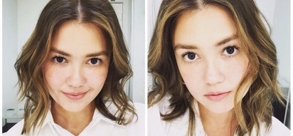 To the young and beautiful her! Angelica Panganiban shows off gorgeous blonde hairdo
