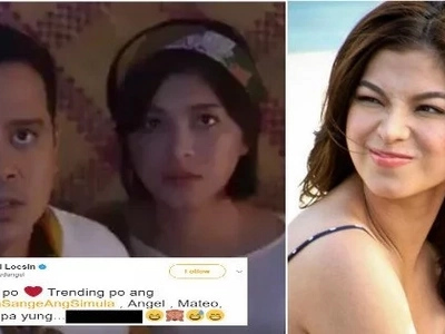 Napansin niyo ba 'to? Angel Locsin brings to our attention an uncut expletive from 'La Luna Sangre' pilot