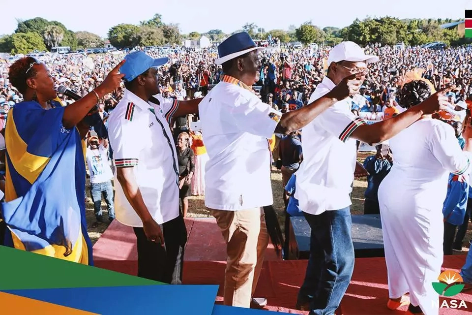 NASA speaks on violence during Raila rally in Murang'a, Thika NASA speaks on violence during Raila rally in Murang'a, Thika