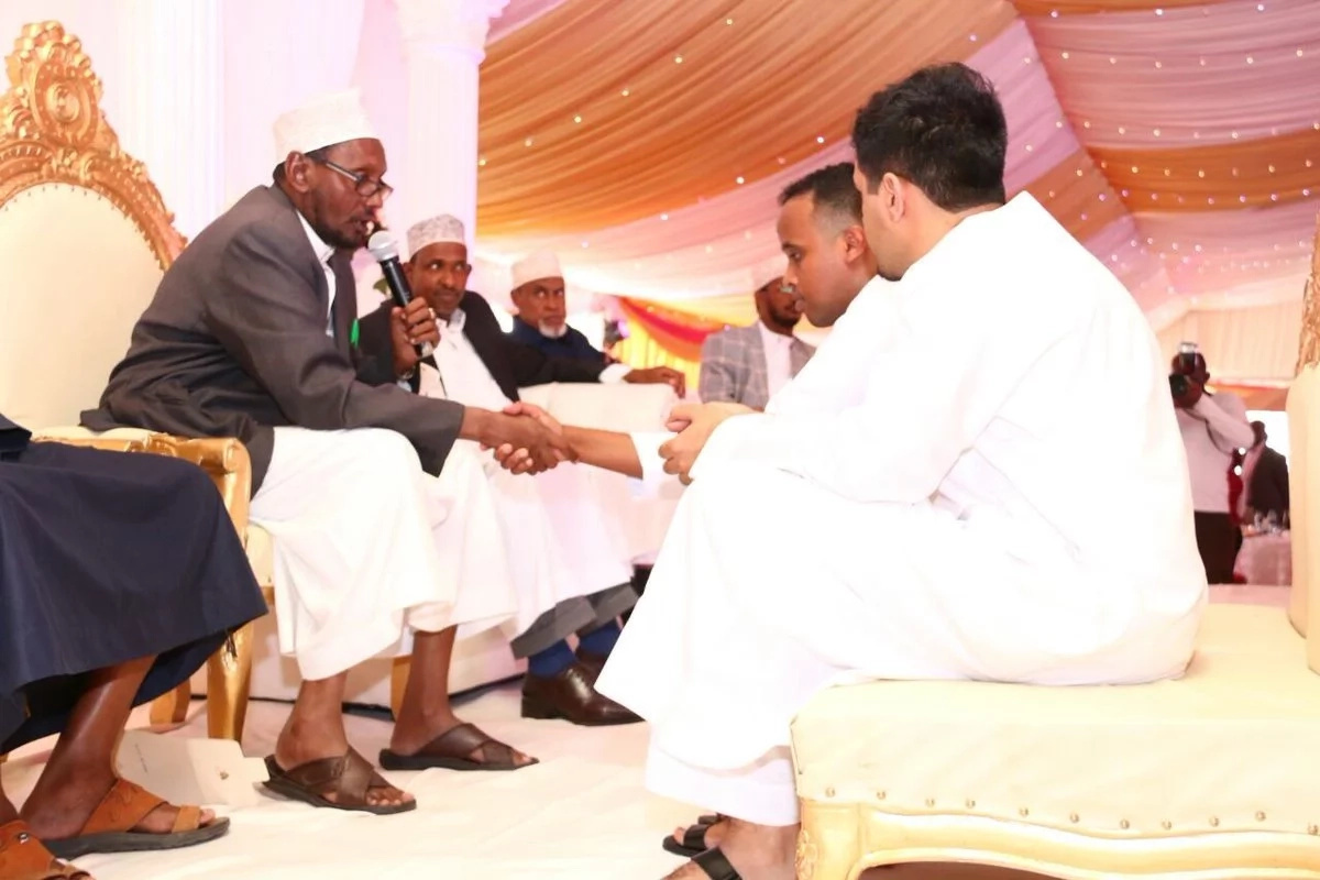 DP Ruto attends the colourful wedding of Aden Duale's brother