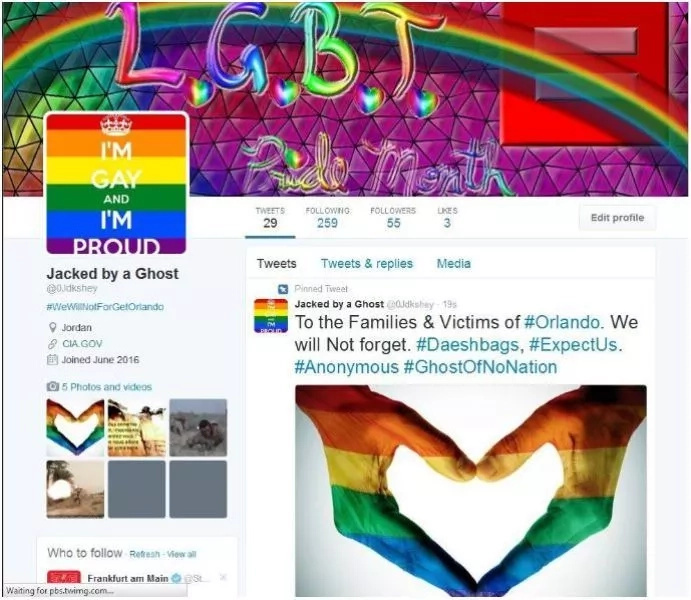 Someone Hacked ISIS Twitter Accounts and Posted a LOT of Gay Stuff Someone Hacked ISIS Twitter Accounts and Posted a LOT of Gay Stuff