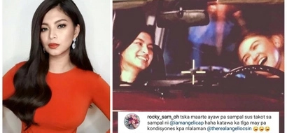 Triggered na siya! Angel Locsin's basher gets provoked after the actress hit back on her comments
