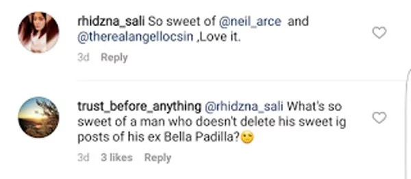 Angel Locsin asks 'fan' not to make an issue about Neil Angel Locsin asks 'fan' not to make an issue about Neil