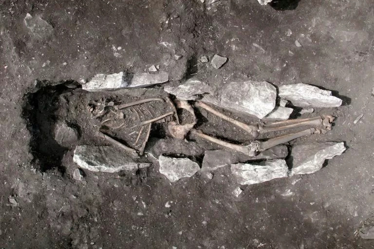 The remains of this boy might be proof of an ancient legend The remains of this boy might be proof of an ancient legend