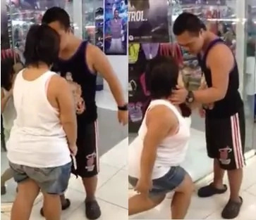 Couple with down syndrome gives #kiligfeels to mall-goers Couple with down syndrome gives #kiligfeels to mall-goers